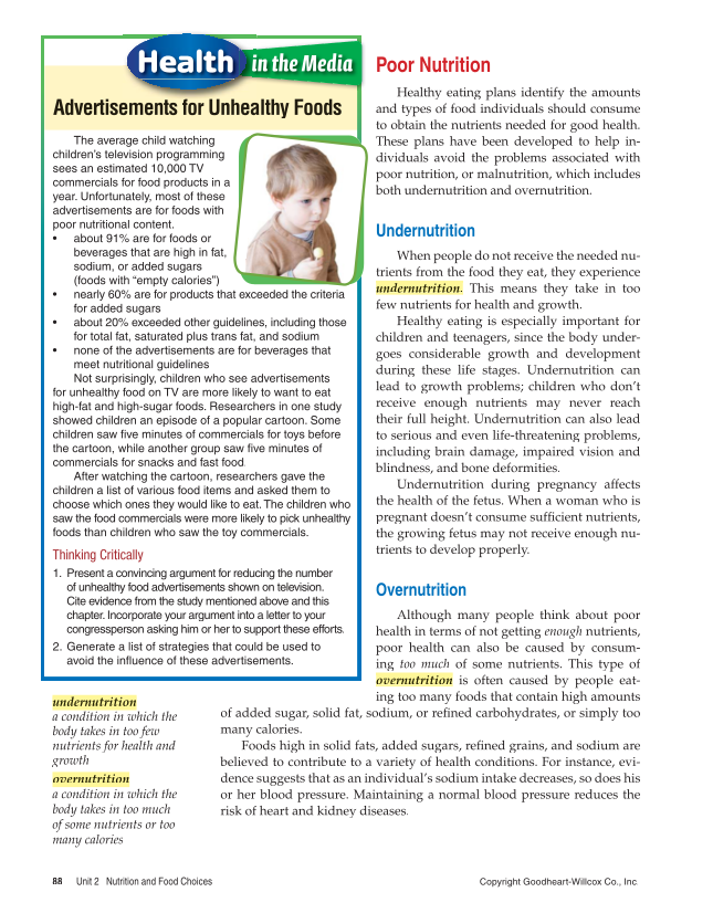 Essential Health, 2nd Edition page 88