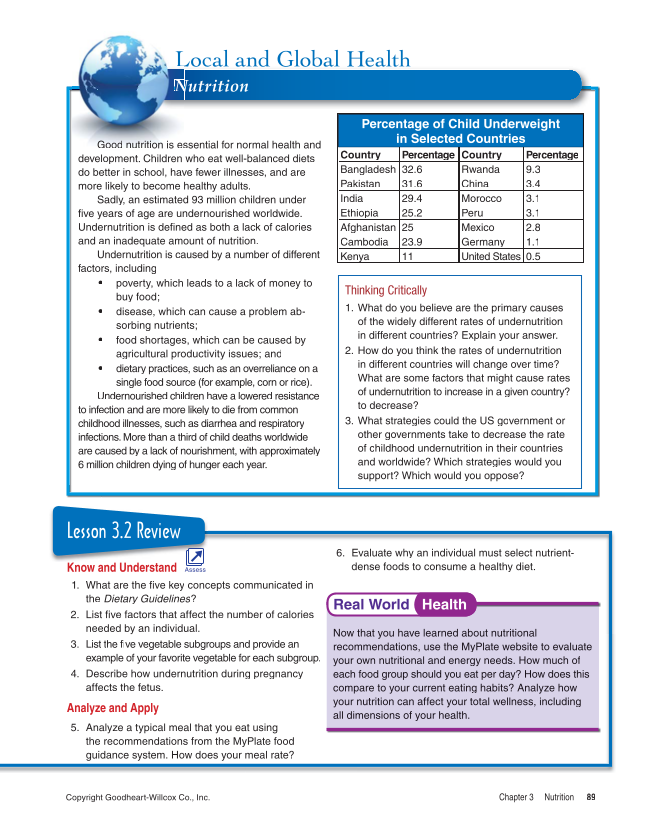 Essential Health, 2nd Edition page 89