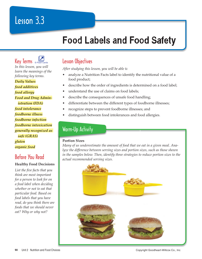 Essential Health, 2nd Edition page 90
