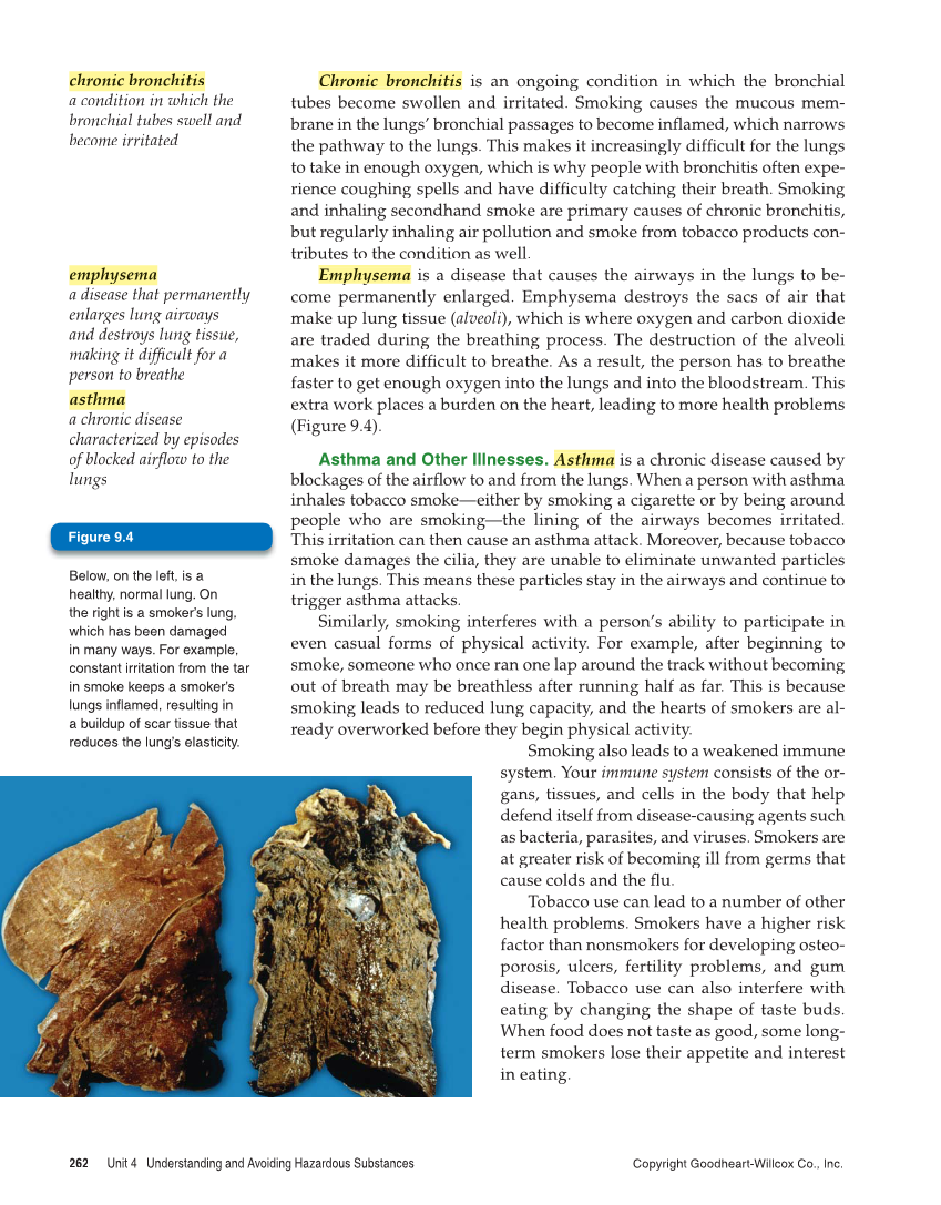 Essential Health, 2nd Edition page 262
