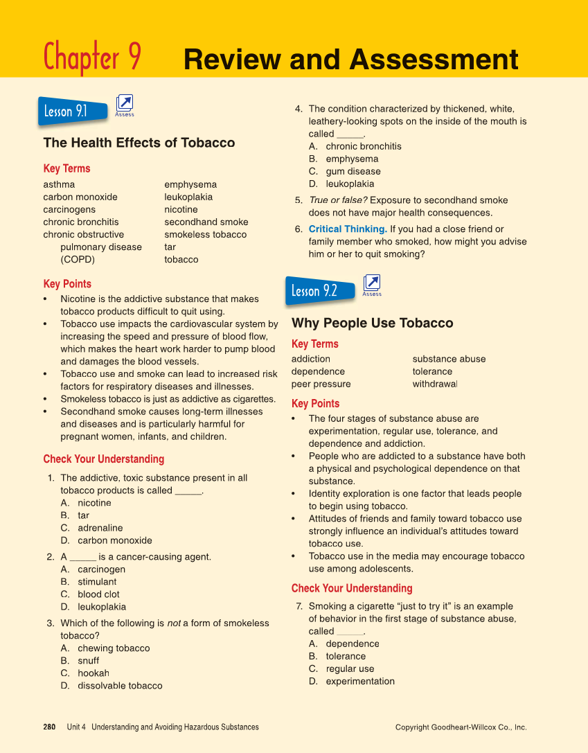 Essential Health, 2nd Edition page 280