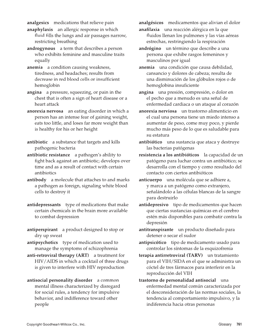 Essential Health, 2nd Edition page 761