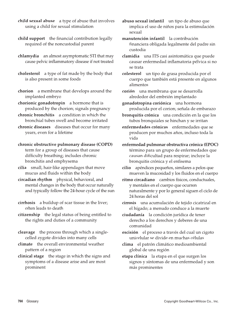 Essential Health, 2nd Edition page 766