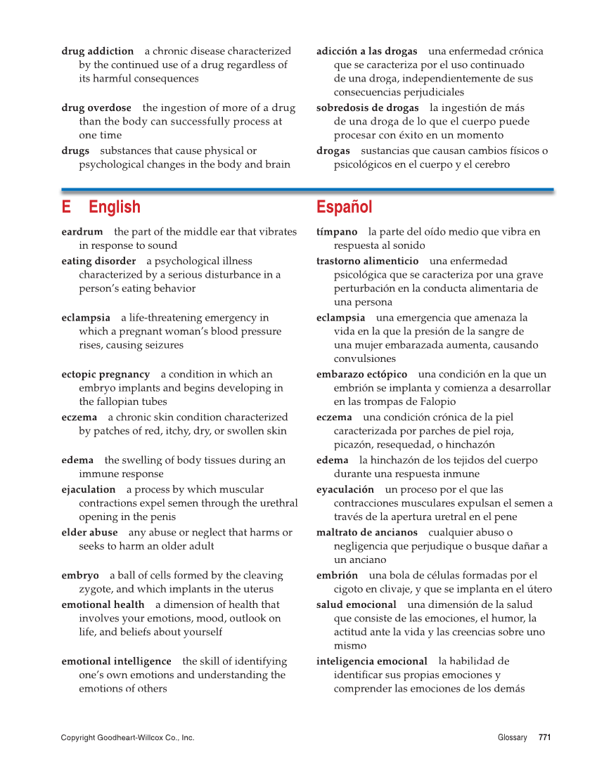 Essential Health, 2nd Edition page 771