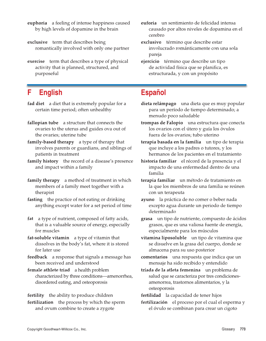 Essential Health, 2nd Edition page 773