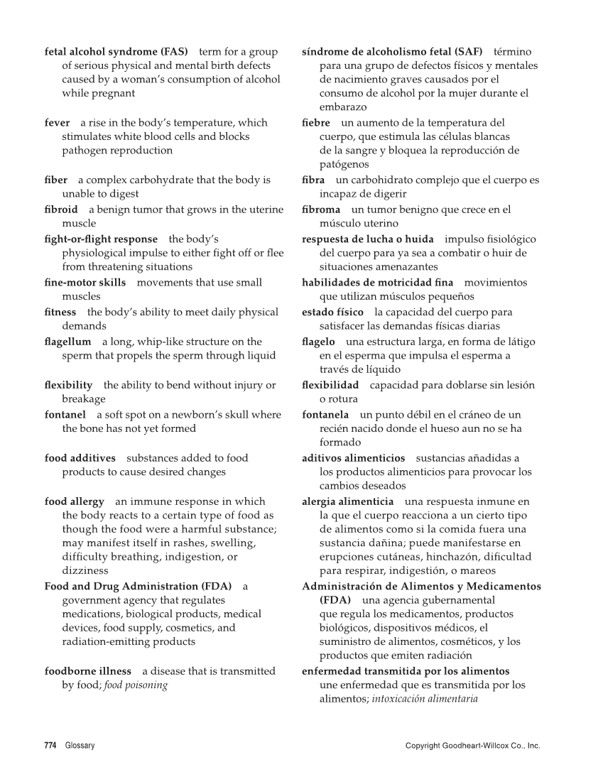 Essential Health, 2nd Edition page 774