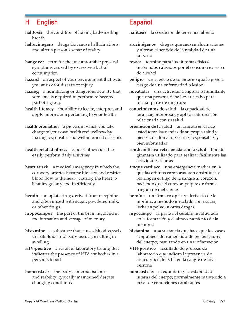 Essential Health, 2nd Edition page 777