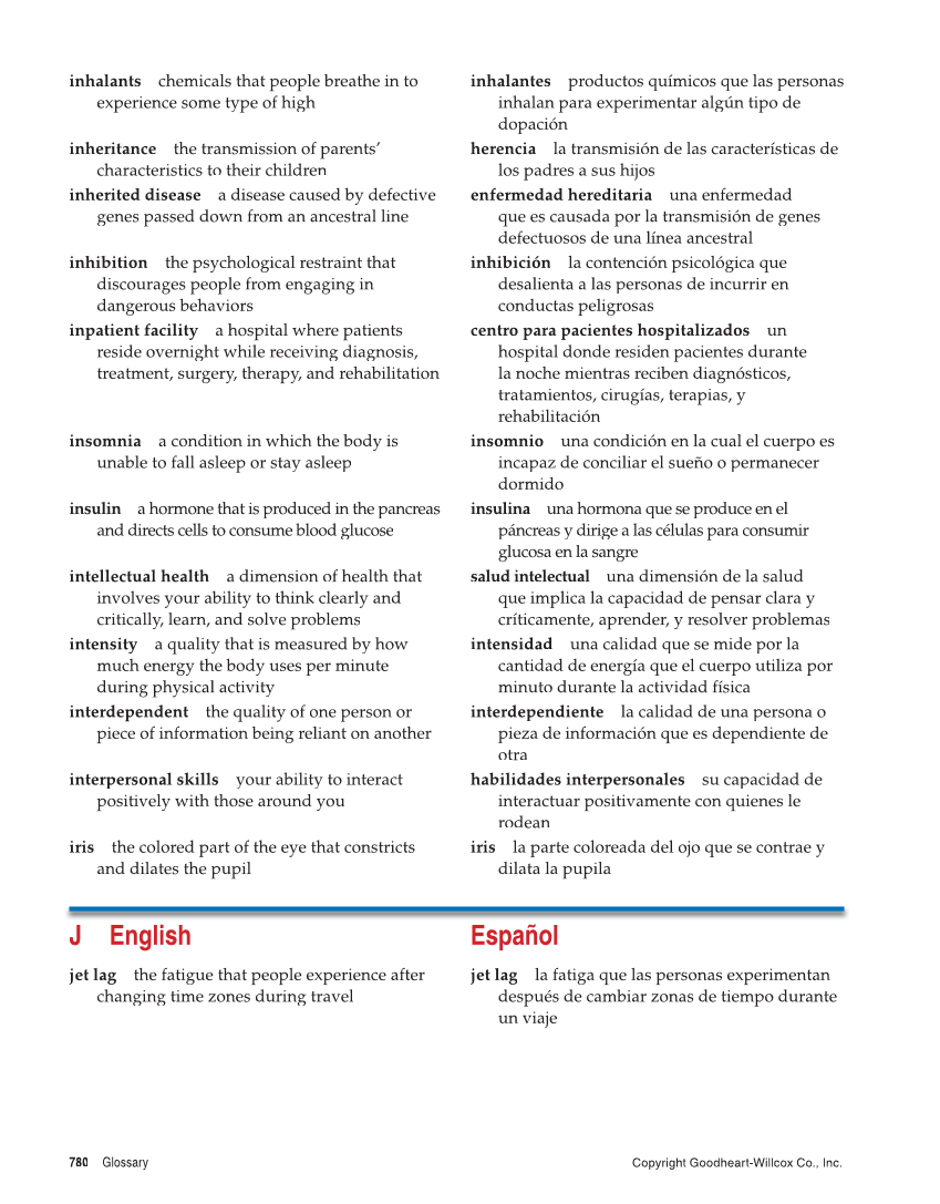 Essential Health, 2nd Edition page 780