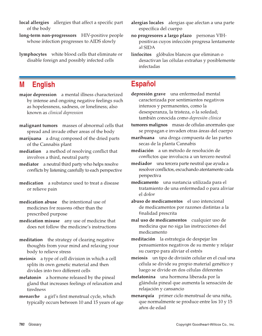 Essential Health, 2nd Edition page 782