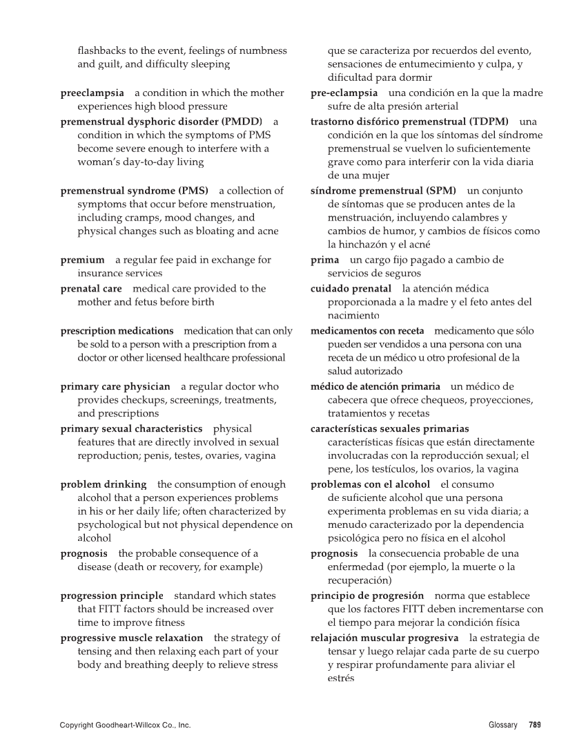 Essential Health, 2nd Edition page 789