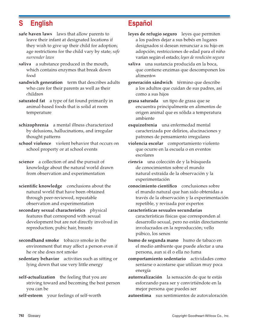 Essential Health, 2nd Edition page 792