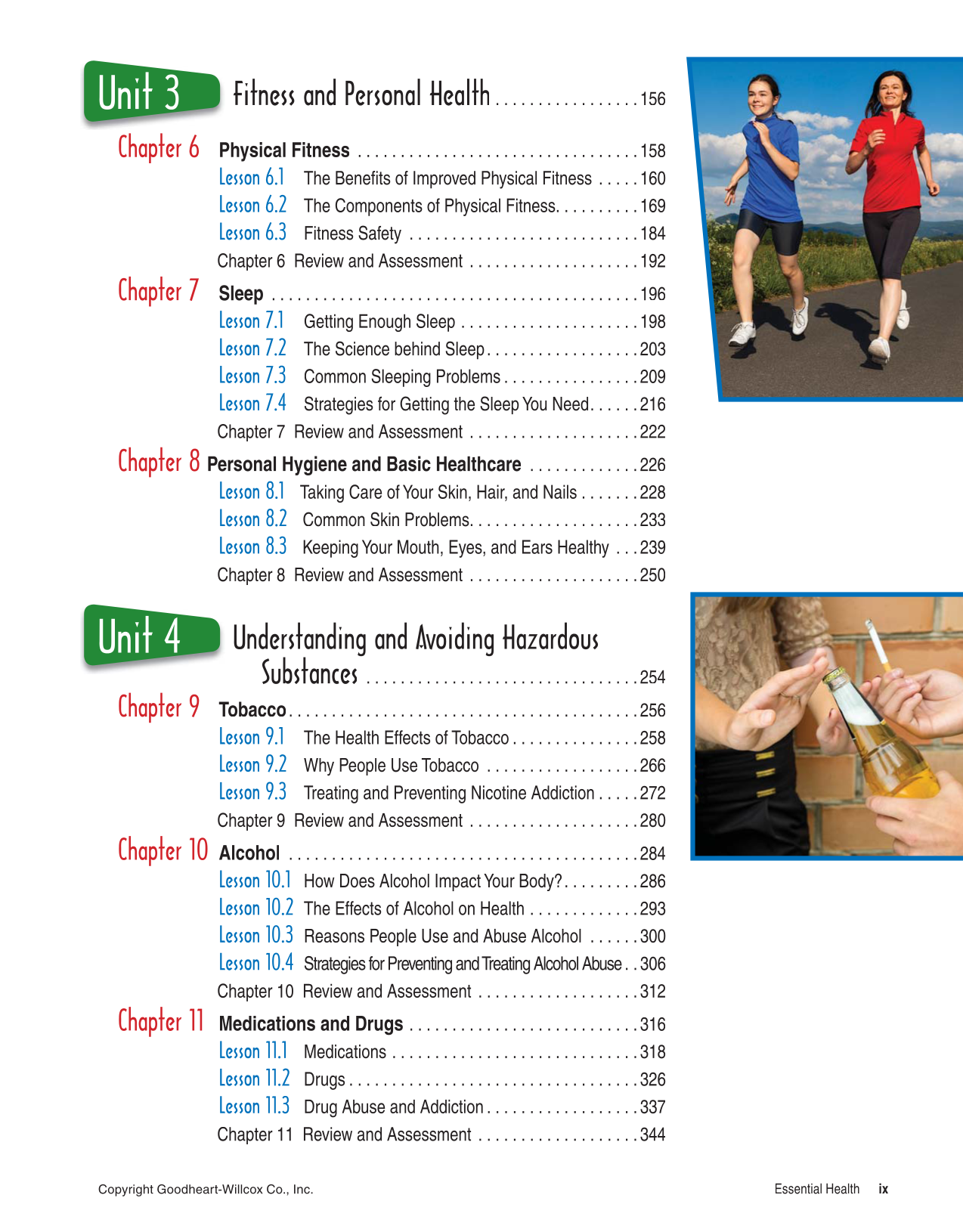 Essential Health, 2nd Edition page ix