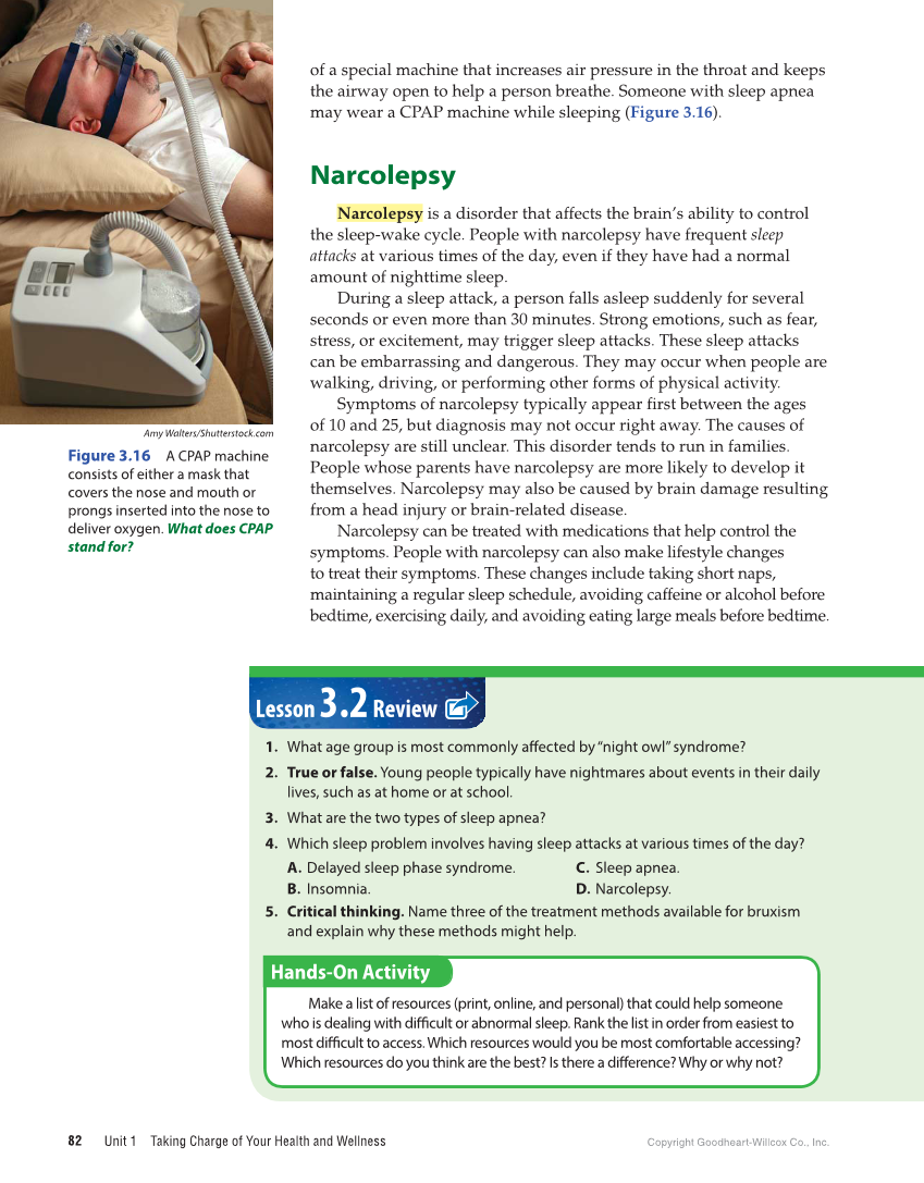 Essential Health Skills for Middle School, 1st Edition page 82