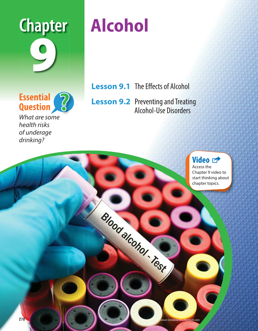 Essential Health Skills for Middle School, 1st Edition page 270