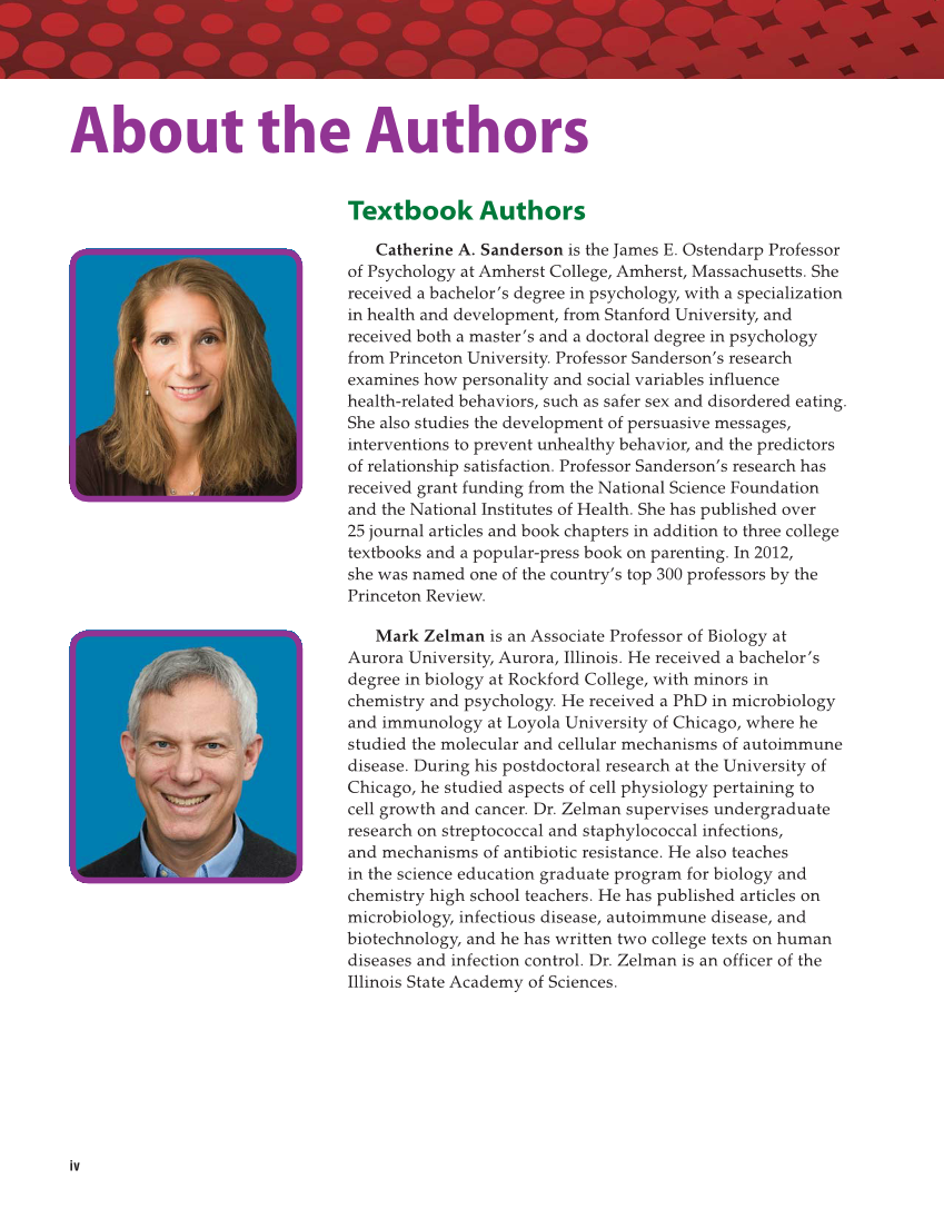 Essential Health Skills for Middle School, 1st Edition page iv