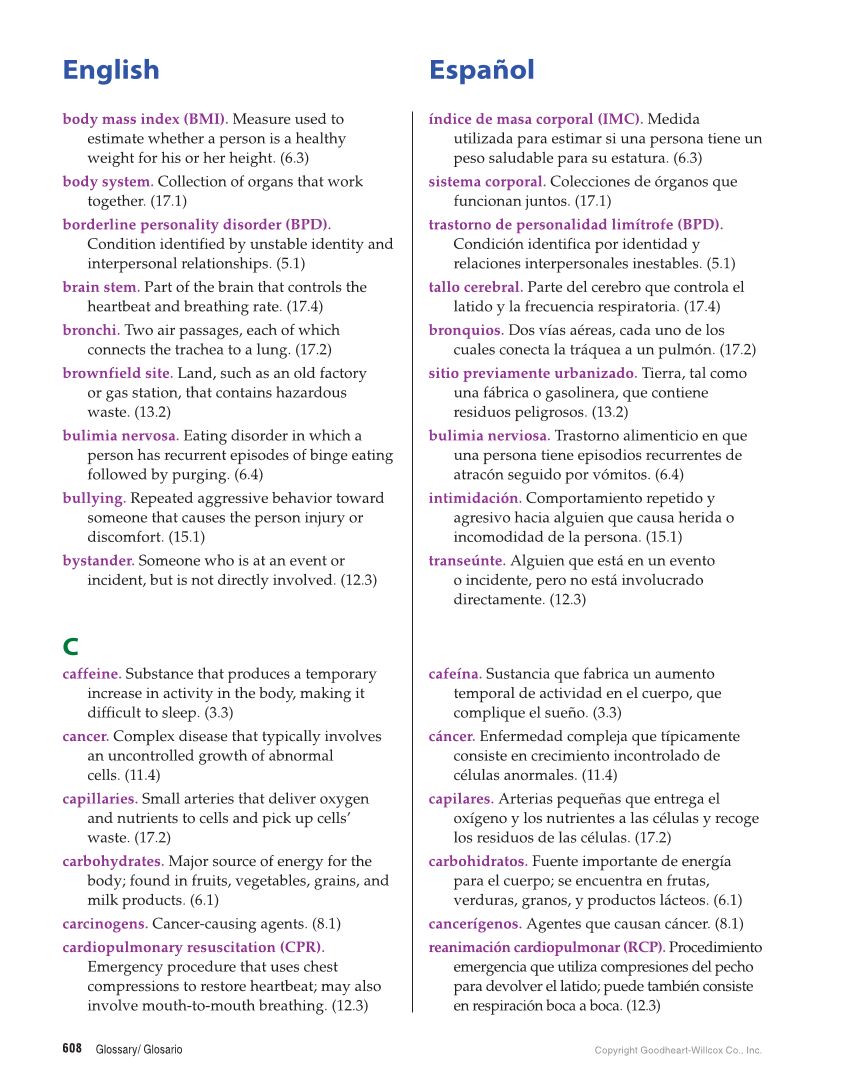 Essential Health Skills for Middle School, 1st Edition page 608