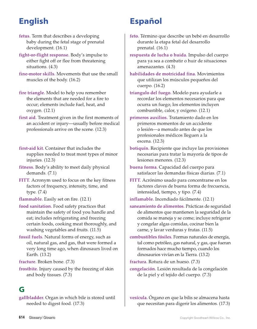 Essential Health Skills for Middle School, 1st Edition page 614