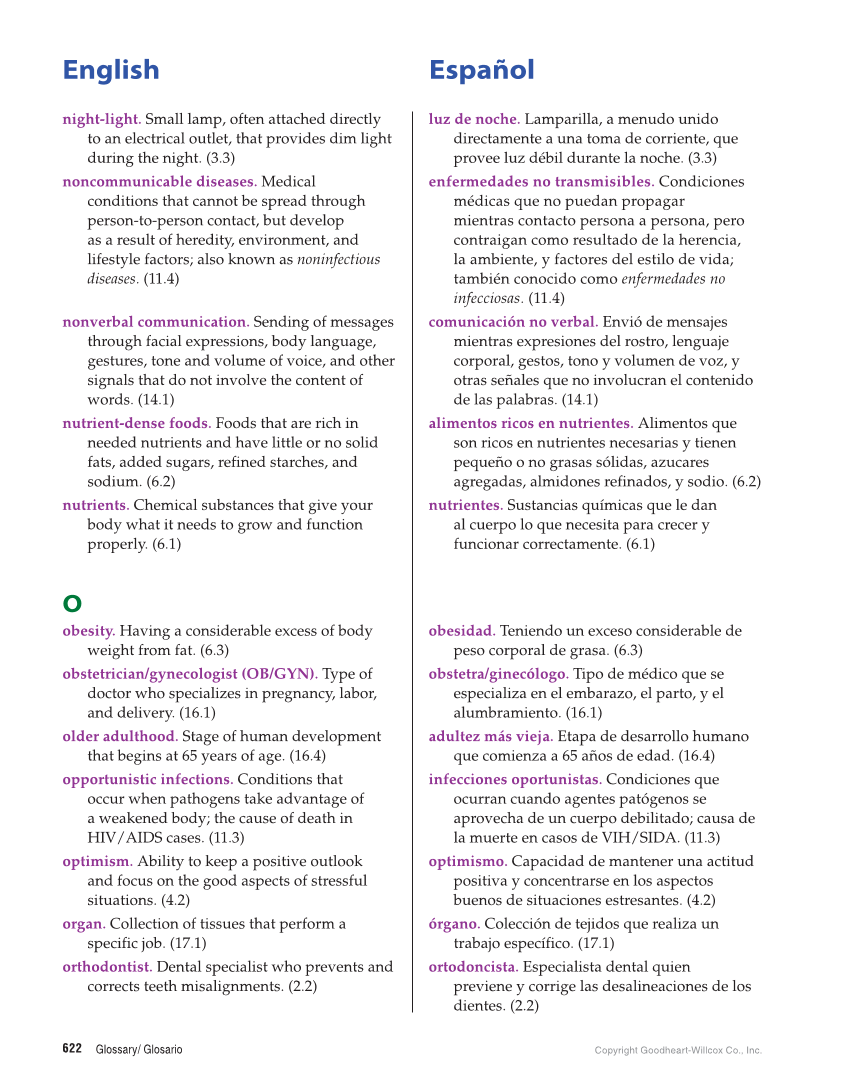 Essential Health Skills for Middle School, 1st Edition page 622