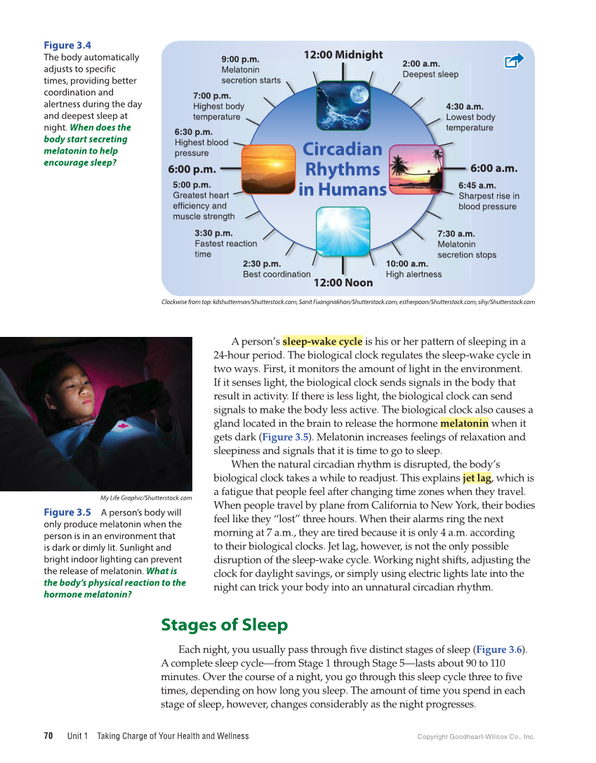Essential Health Skills for Middle School, 1st Edition page 70