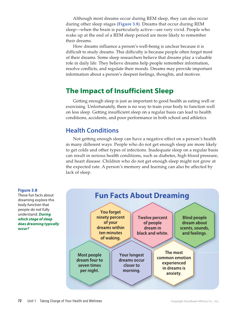 Essential Health Skills for Middle School, 1st Edition page 72