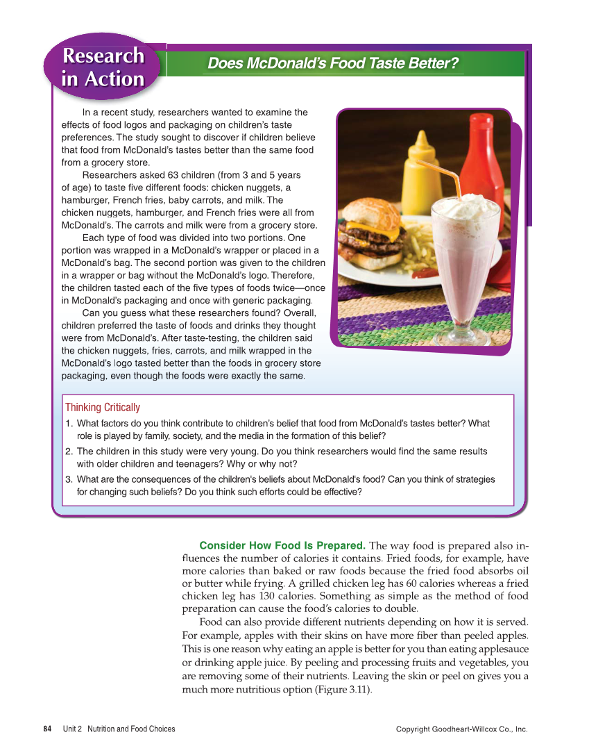 Comprehensive Health, 2nd Edition page 84