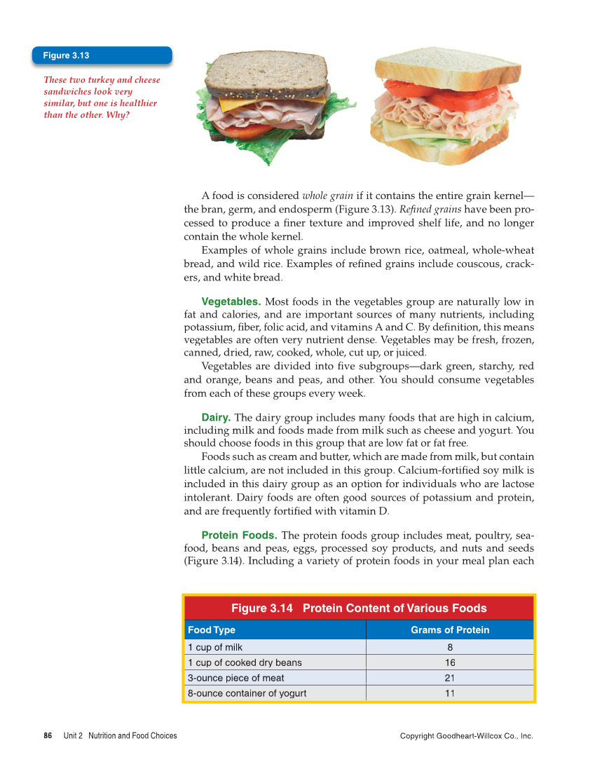 Comprehensive Health, 2nd Edition page 86