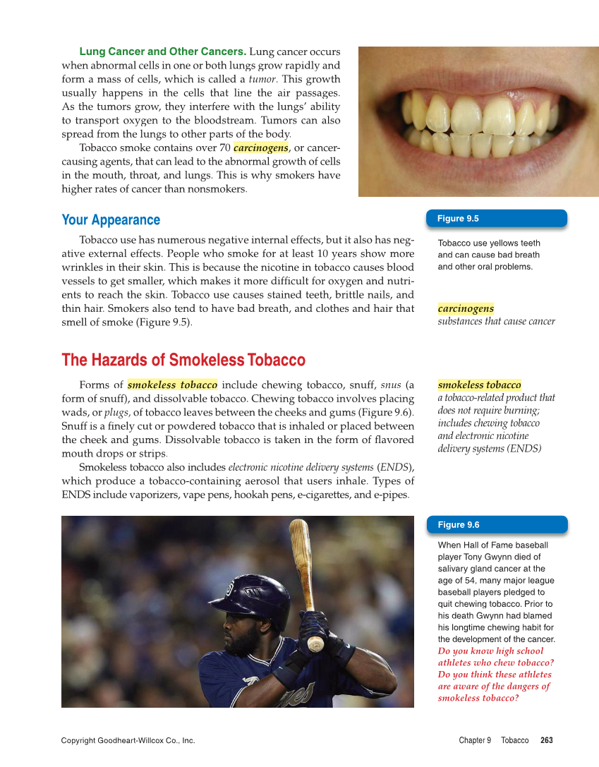 Comprehensive Health, 2nd Edition page 263
