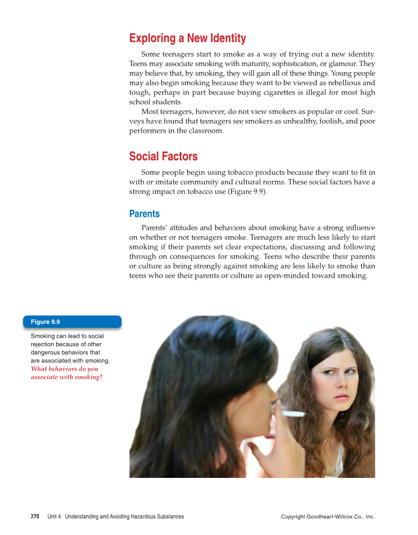 Comprehensive Health, 2nd Edition page 270