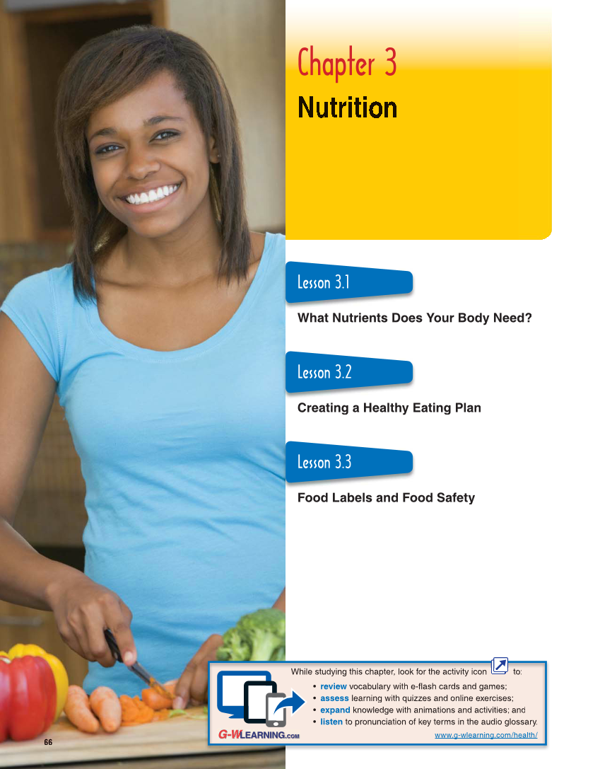 Comprehensive Health, 2nd Edition page 66