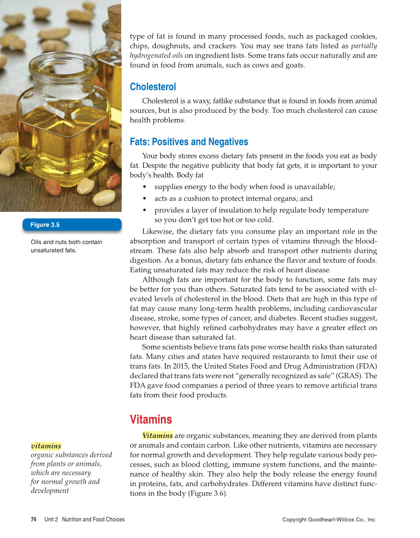 Comprehensive Health, 2nd Edition page 74