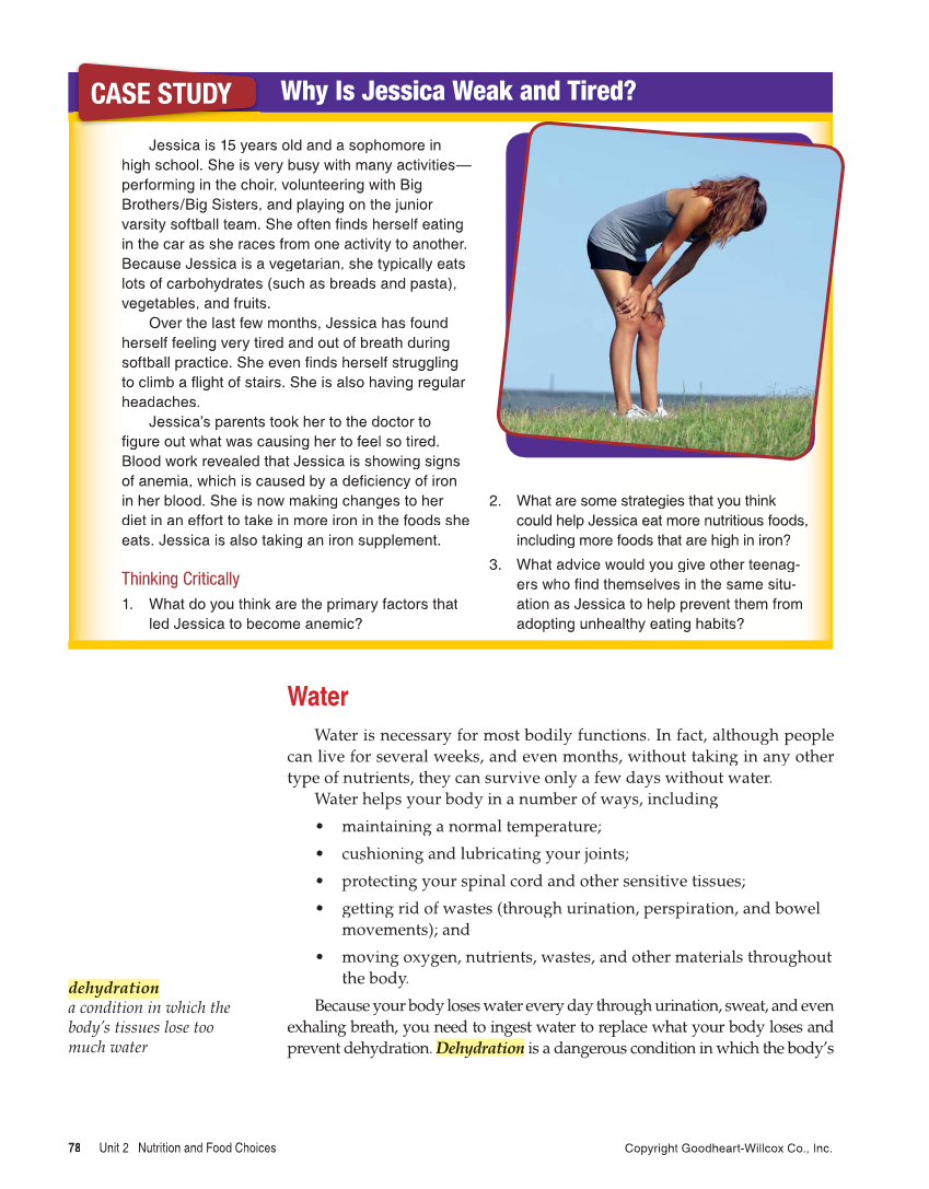 Comprehensive Health, 2nd Edition page 78