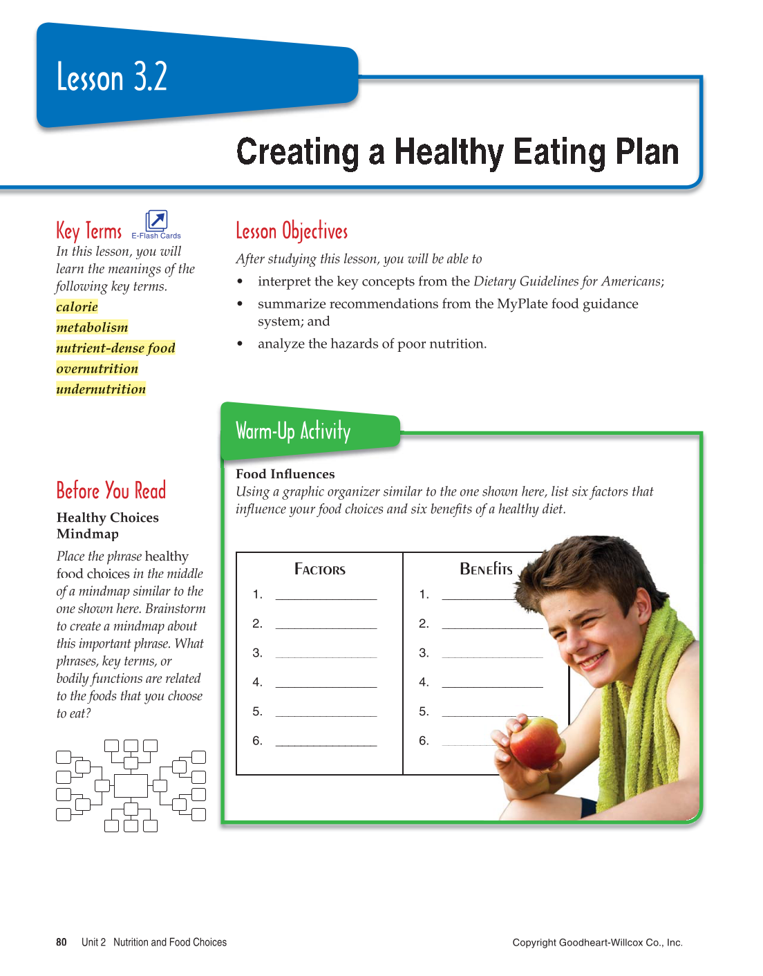 Comprehensive Health, 2nd Edition page 80