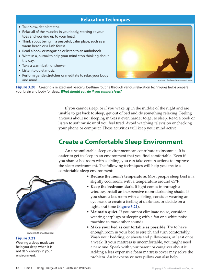 Comprehensive Health Skills for Middle School, 1st Edition page 88