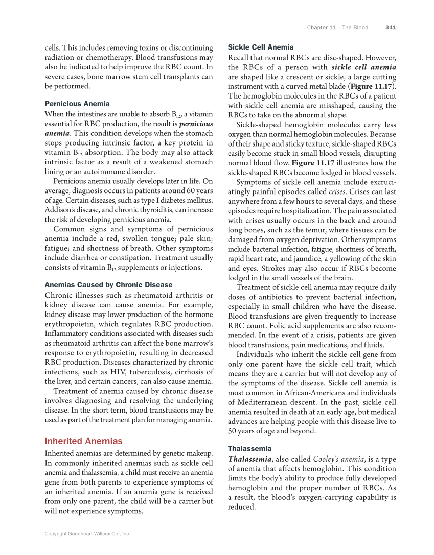 Anatomy & Physiology Essentials, 1st Edition page 341