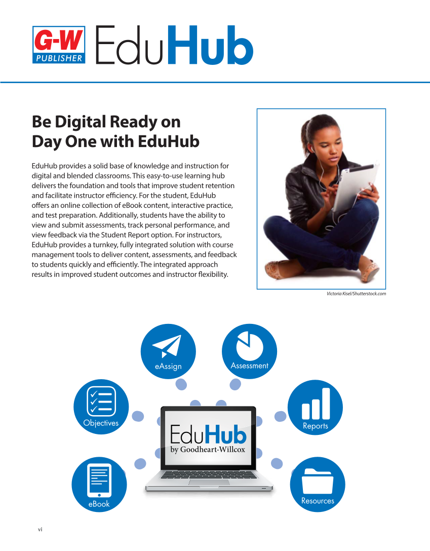 Anatomy & Physiology Essentials, 1st Edition page vi