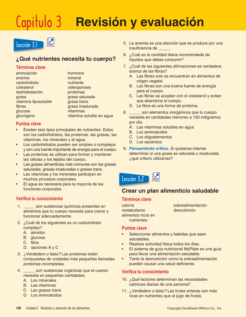 Salud integral, Segunda edición page 100