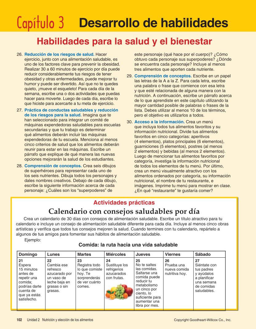Salud integral, Segunda edición page 102