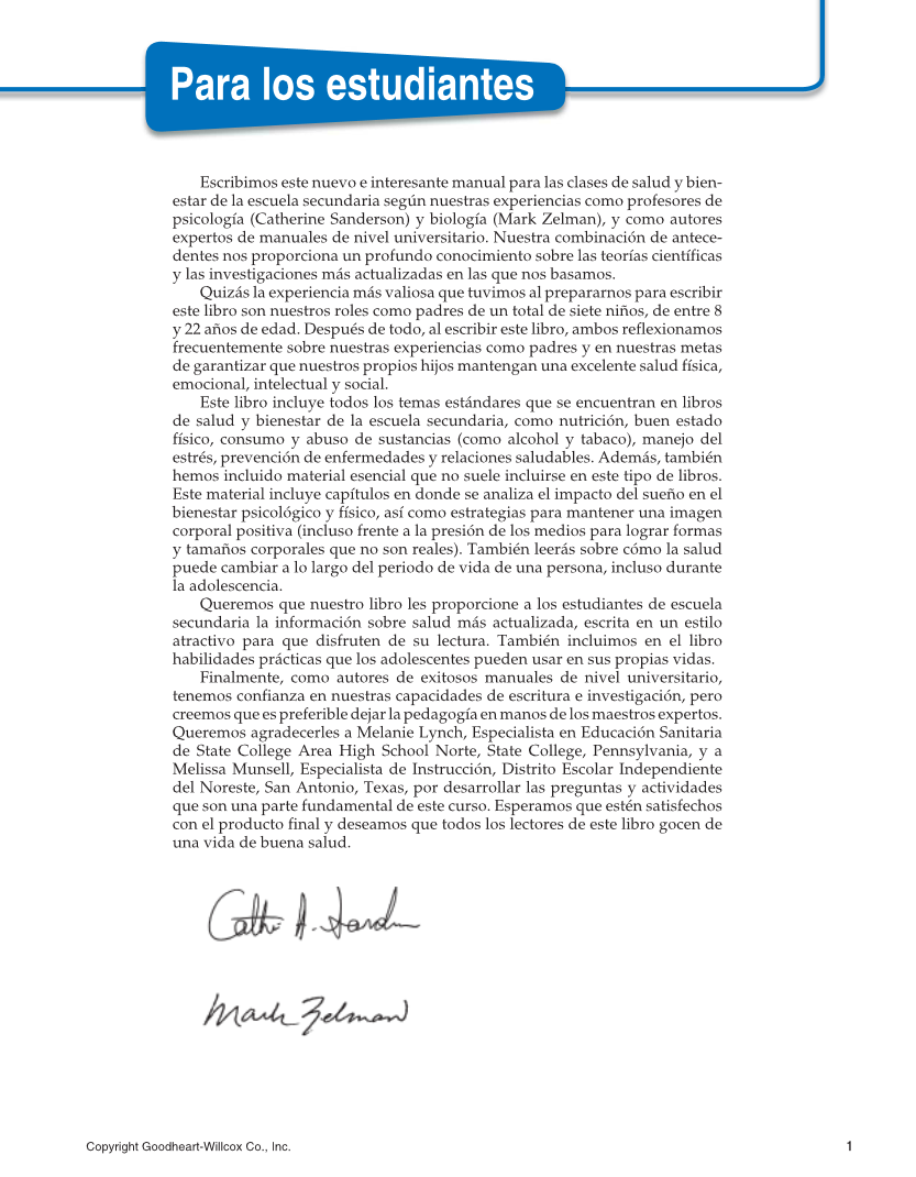 Salud integral, Segunda edición page 1