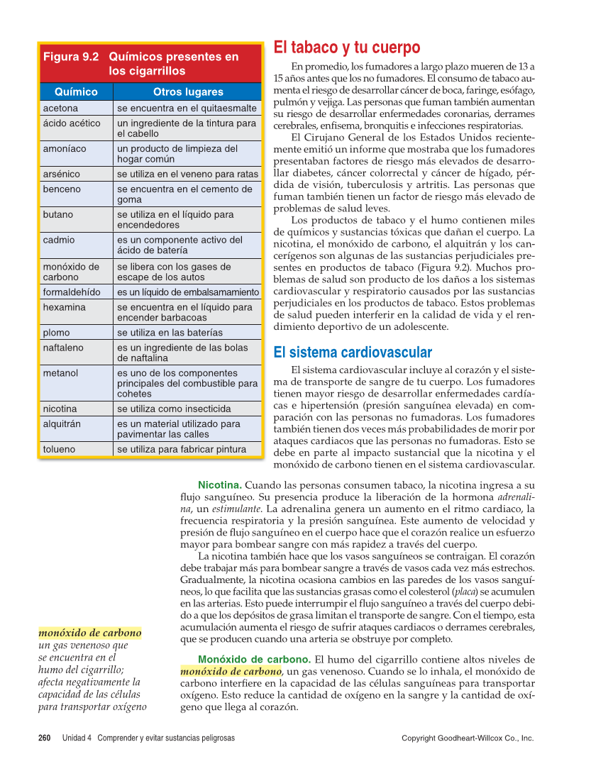 Salud integral, Segunda edición page 260