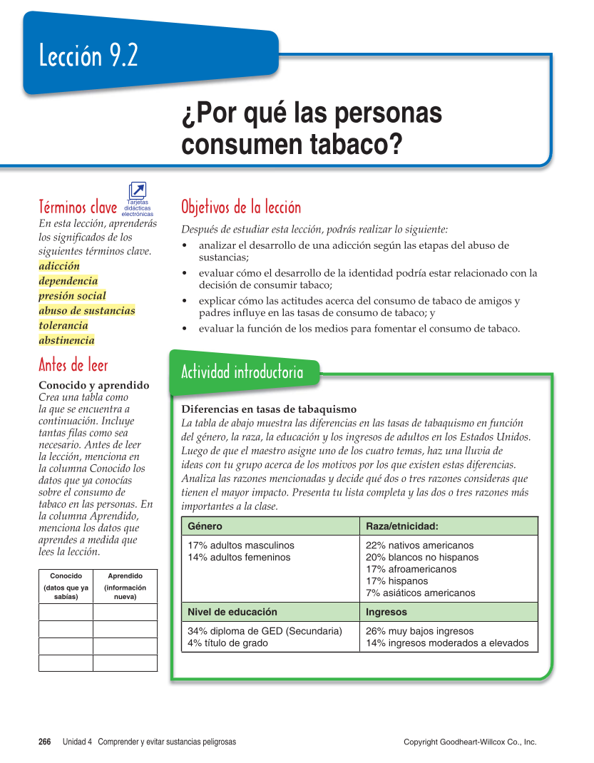 Salud integral, Segunda edición page 266