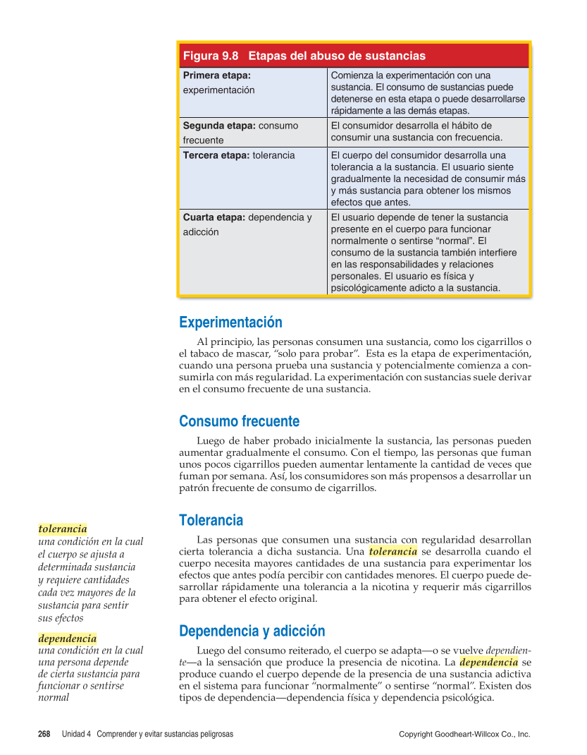 Salud integral, Segunda edición page 268