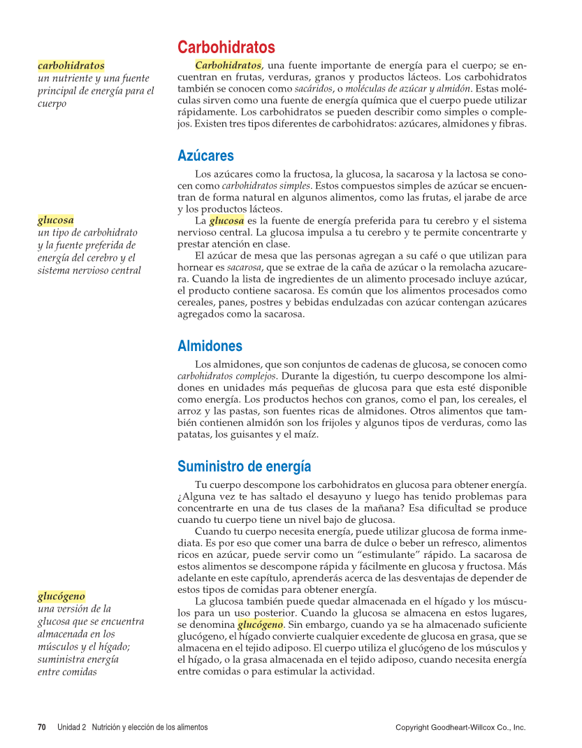 Salud integral, Segunda edición page 70