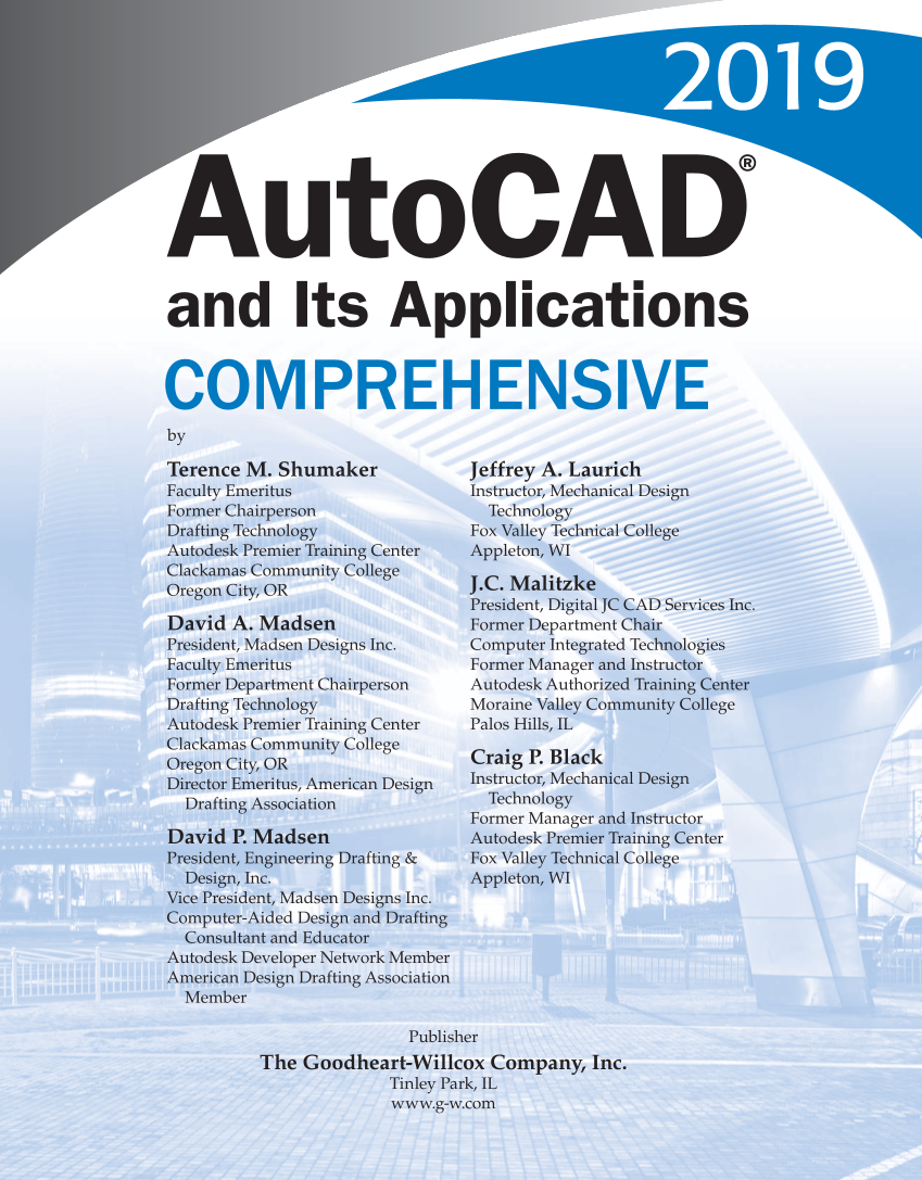 AutoCAD and Its Applications—Comprehensive 2019, 26th Edition page I