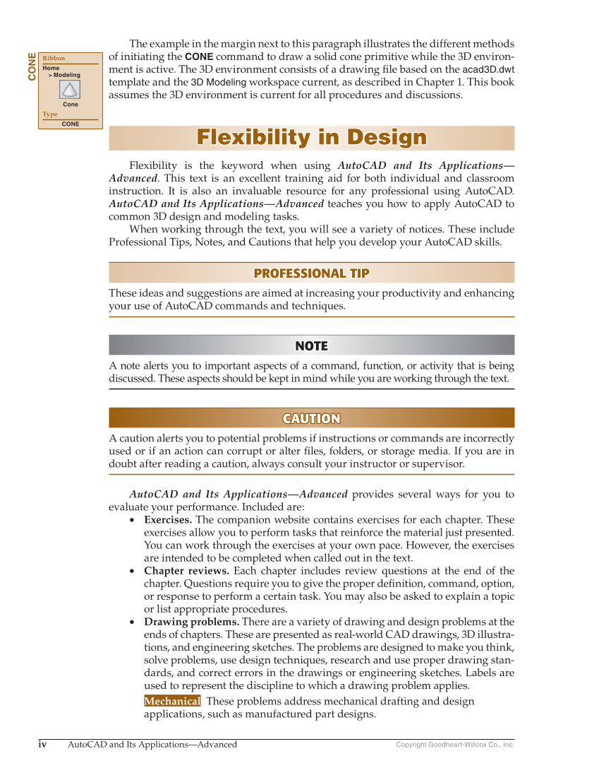 AutoCAD and Its Applications—Comprehensive 2019, 26th Edition page 1040
