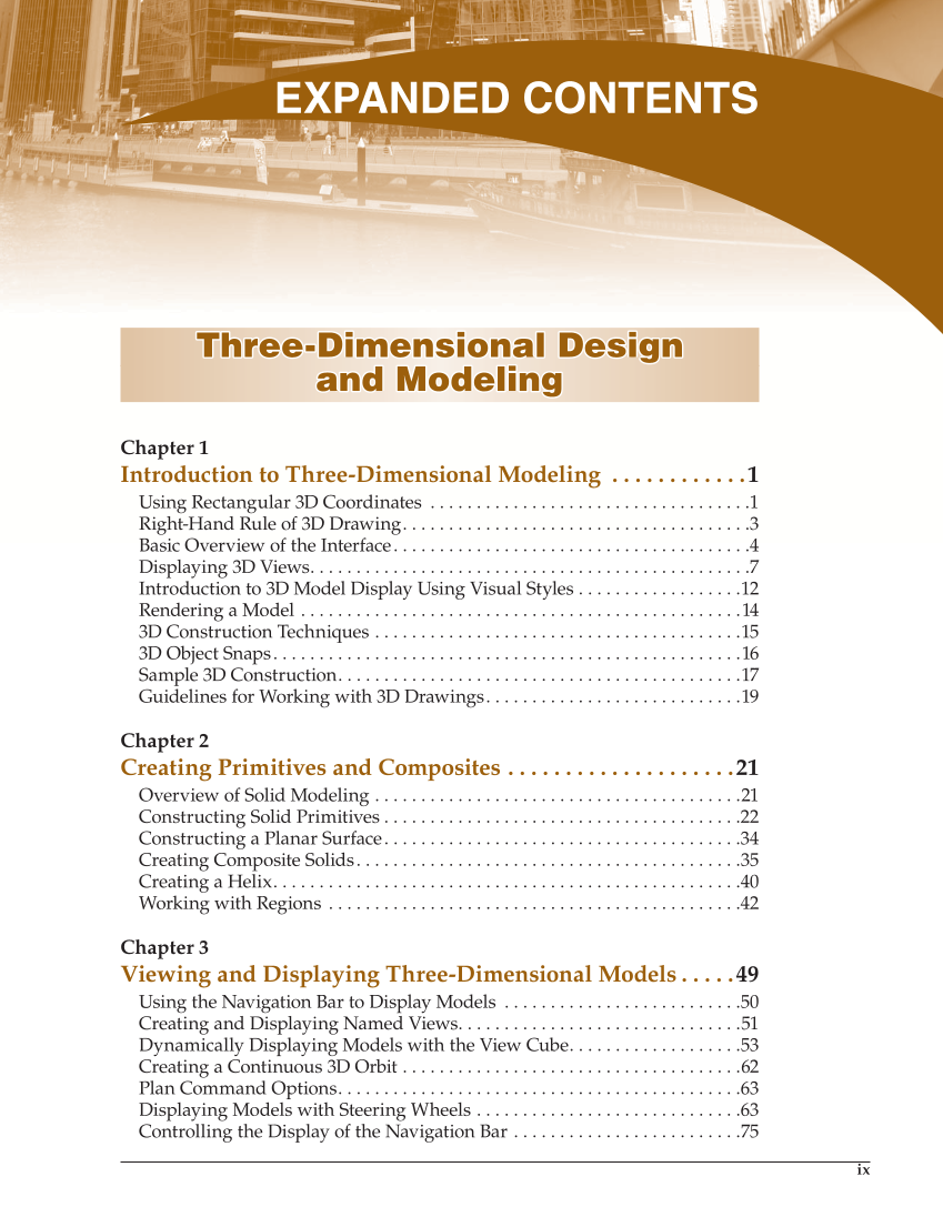 AutoCAD and Its Applications—Comprehensive 2019, 26th Edition page 1045