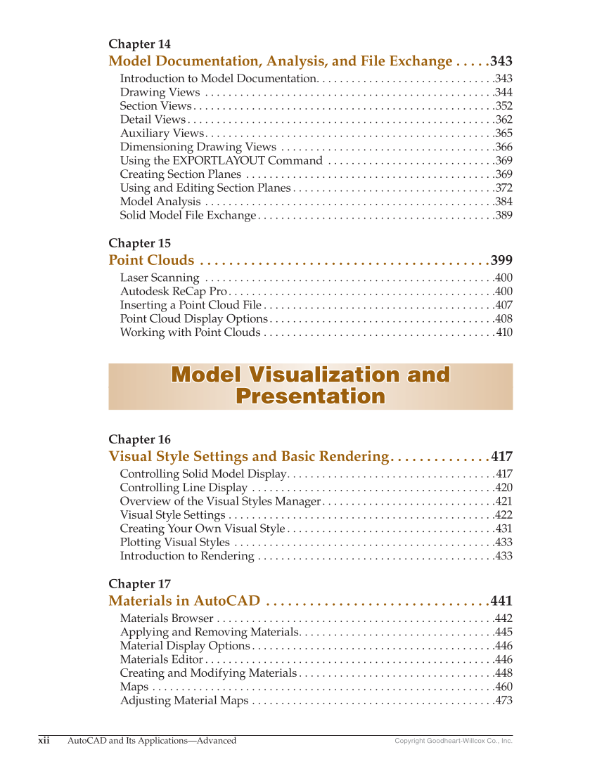 AutoCAD and Its Applications—Comprehensive 2019, 26th Edition page 1048