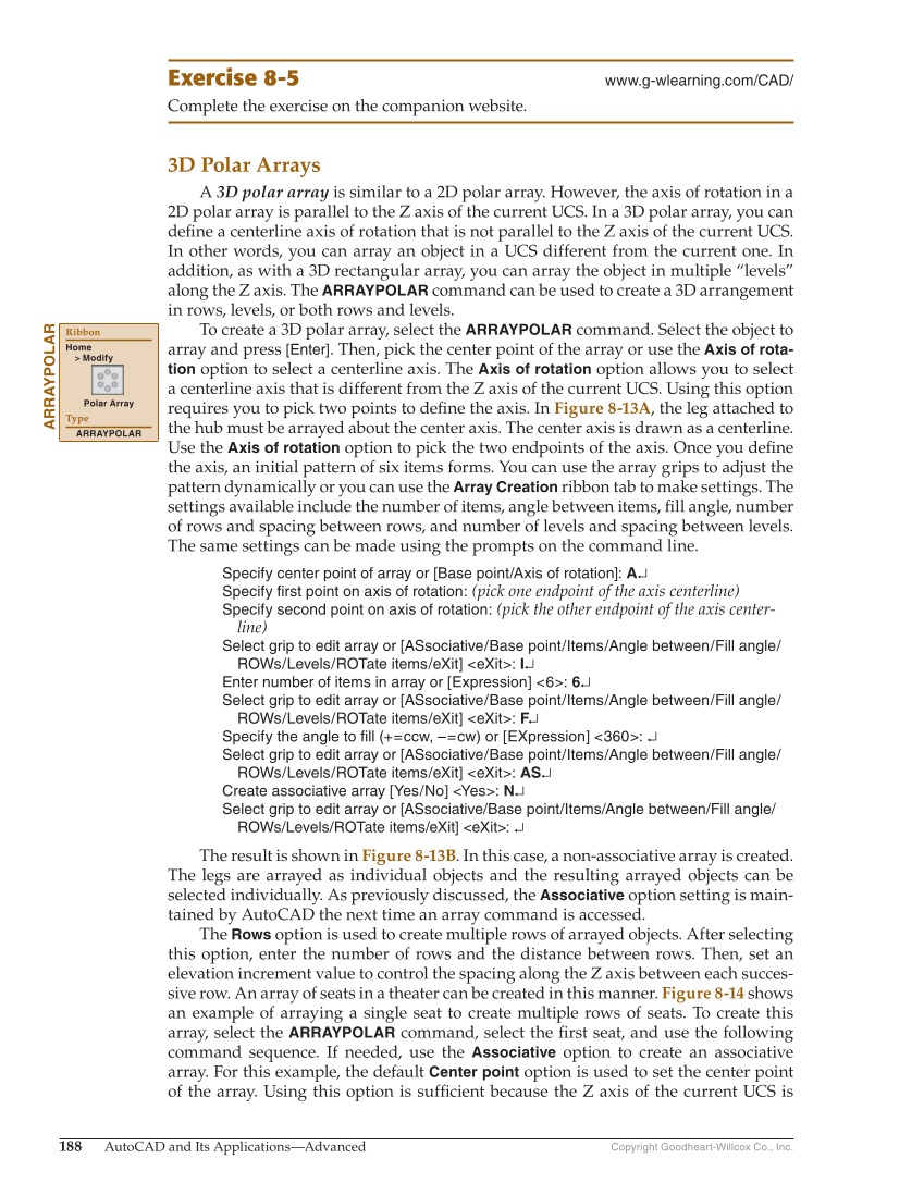 AutoCAD and Its Applications—Comprehensive 2019, 26th Edition page 1238