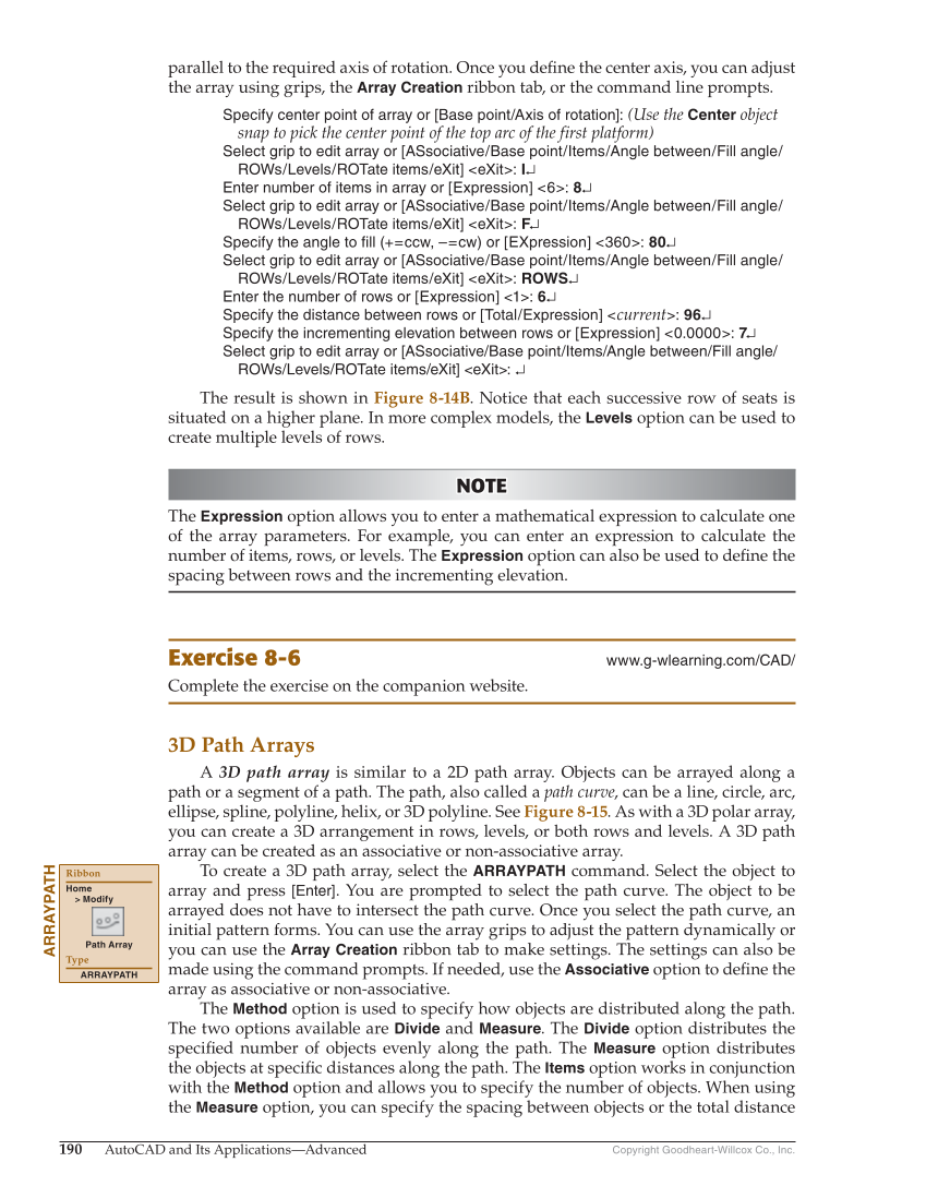AutoCAD and Its Applications—Comprehensive 2019, 26th Edition page 1240