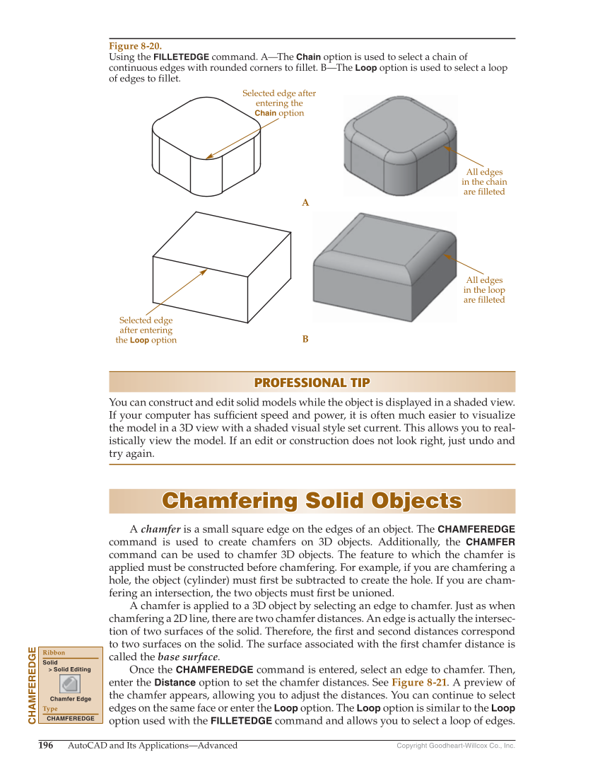 AutoCAD and Its Applications—Comprehensive 2019, 26th Edition page 1246