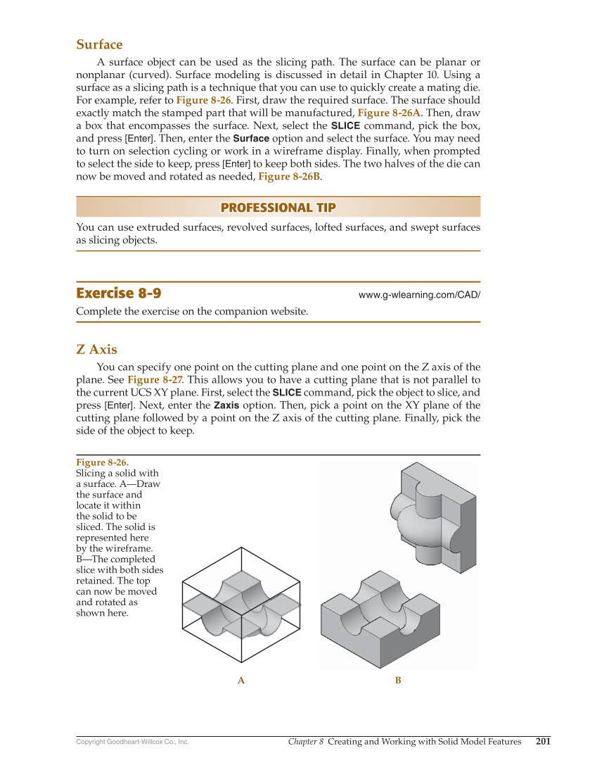AutoCAD and Its Applications—Comprehensive 2019, 26th Edition page 1251